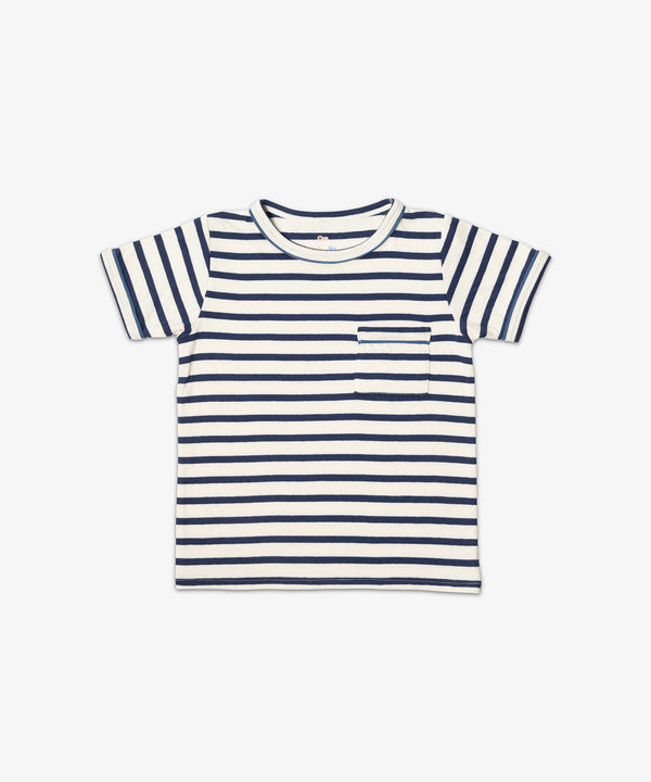 Willie T-Shirt, Navy Stripe
