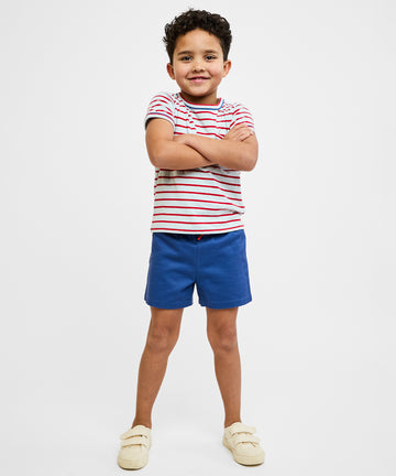 Willie T-Shirt, Paprika Stripe