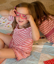 Willie Baby T-Shirt, Petal Mini Stripe