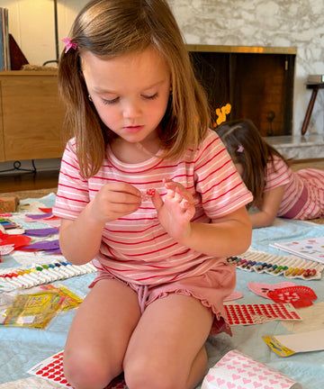 Willie Baby T-Shirt, Petal Mini Stripe