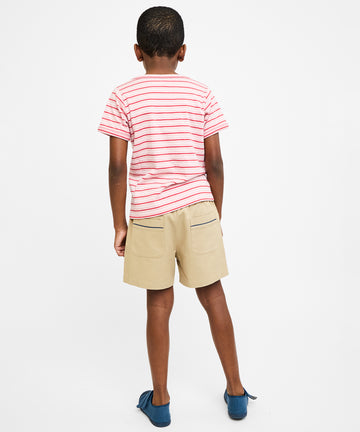 Willie T-Shirt, Petal Mini Stripe