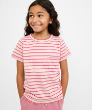 Willie T-Shirt, Petal Mini Stripe