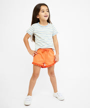 Willie T-Shirt, Dusty Blue Stripe