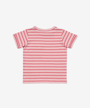 Willie Baby T-Shirt, Petal Mini Stripe