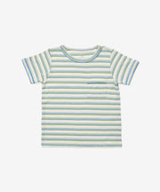 Willie T-Shirt, Butter Triple Stripe