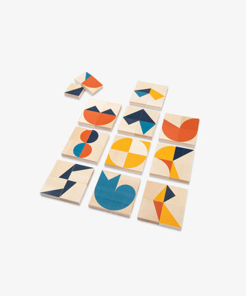 Wooden Pattern Chips, Primary