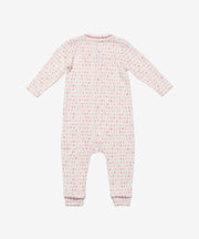 Ziggy Zip Romper, Rose ABC's