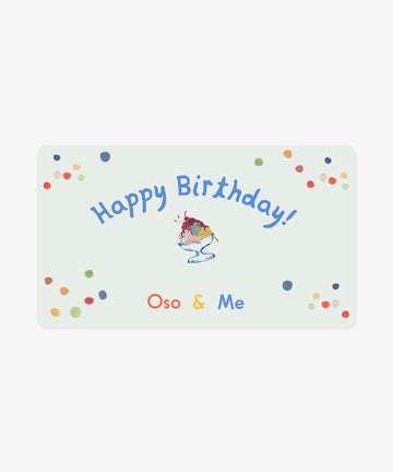 Gift Card, Happy Birthday