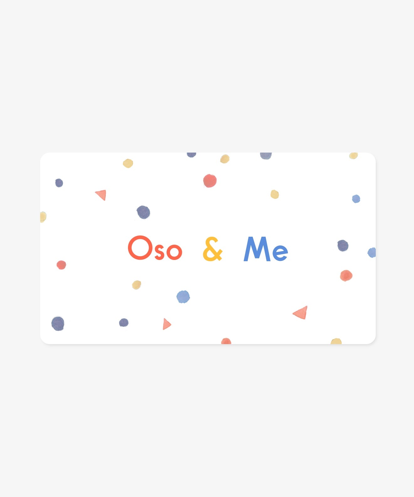 Gift Card, Signature Dot