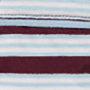 Burgundy Triple Stripe