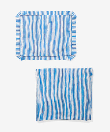 Organic Bedding Bundle, Painted Stripe